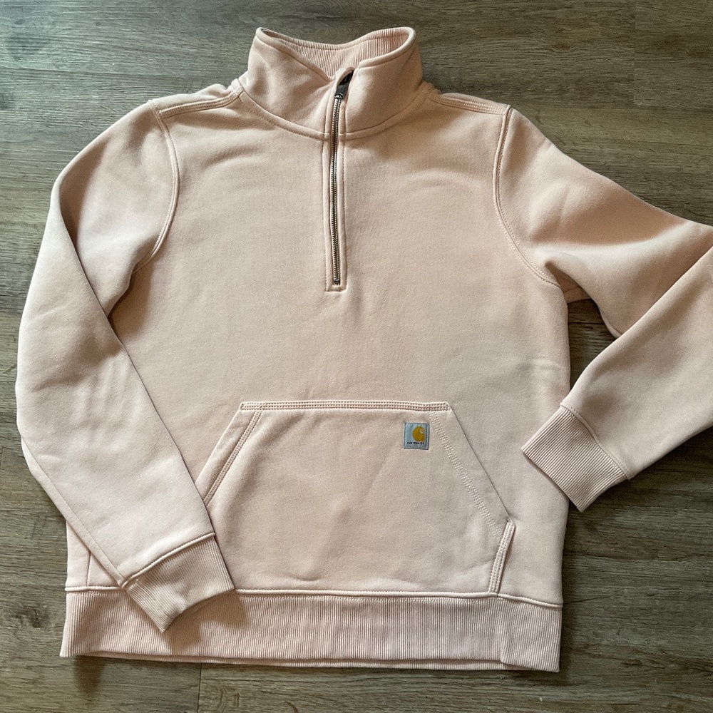 Carhartt large pink pullover sweatshirt